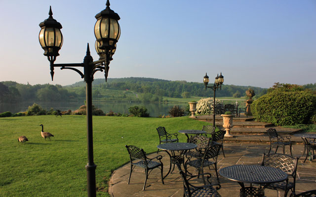 The lakeside terrace - Waterton Park Hotel, Wakefield The lakeside terrace - Waterton Park Hotel, Wakefield