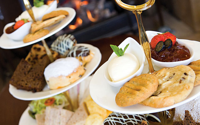 Afternoon Tea in the Lounge - Lindeth Howe Country House Hotel, Lake District Afternoon Tea in the Lounge - Lindeth Howe Country House Hotel, Lake District