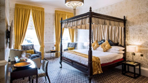 Four Poster Bed in the Paston Suite - Maids Head Hotel, Norwich