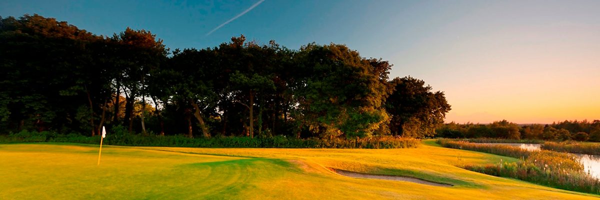 18-hole golf course at sunset - Ramside Hall Hotel, Durham