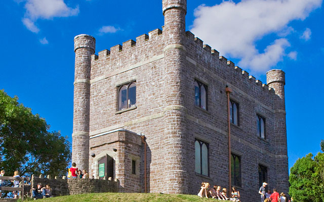 Abergavenny Castle. Credit: Visit Wales