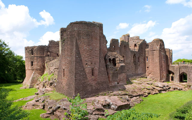 Goodrich Castle. Credit: English Heritage