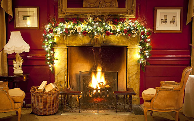 Christmas at Hintlesham Hall Hotel, Ipswich, Suffolk