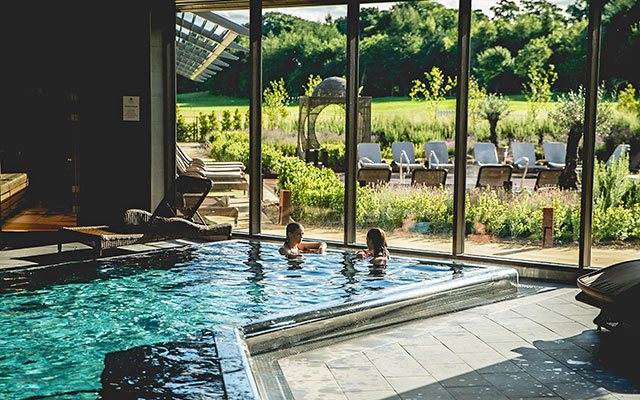 Spa with view onto spa garden - Ramside Hall Hotel, Golf & Spa - Durham
