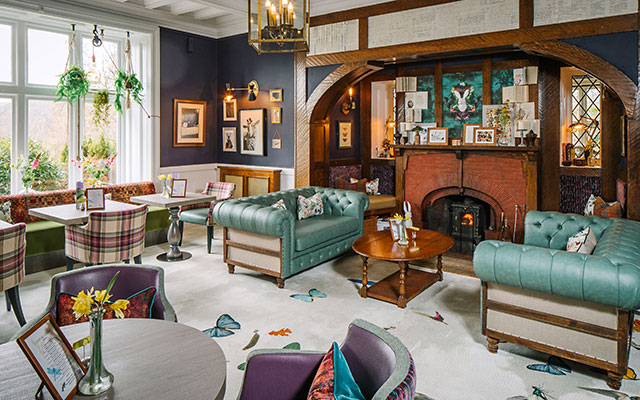 The Lounge Bar - Lindeth Howe Country House Hotel, Lake District The Lounge Bar - Lindeth Howe Country House Hotel, Lake District