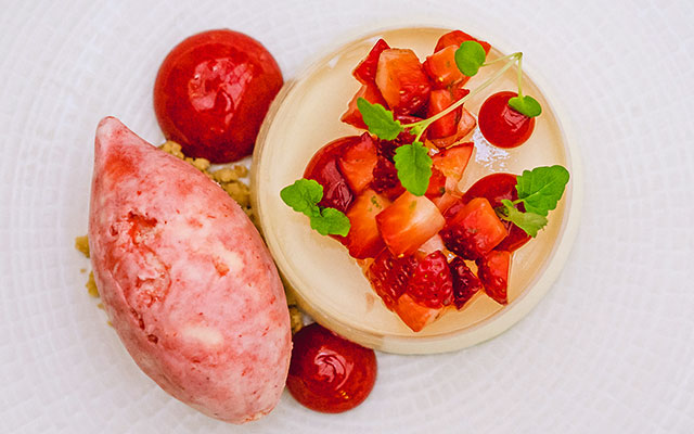 Fruit Compote - Maids Head Hotel, Norwich