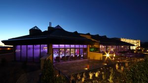 Exterior shot of the hotel at dusk - Ramside Hall Hotel, Durham