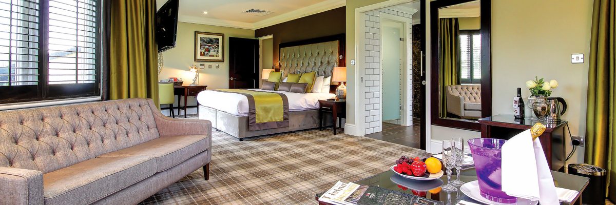 Living area of a Junior Suite - Ramside Hall Hotel, Durham