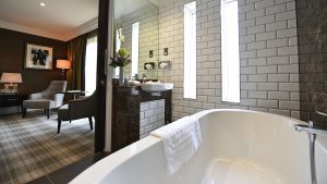 Premier Double room bathroom - Ramside Hall Hotel, Durham