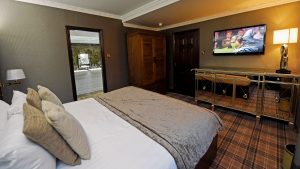 Presidential Suite bedroom - Ramside Hall Hotel, Durham