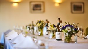 Fine dining in an intimate private dining room - County Hotel, Chelmsford