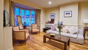 Fresh fruit in the stylish living room of one of the Suites - County Hotel, Chelmsford