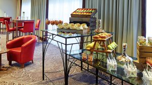 Healthy refreshments in the Dalmahoy Suite - Dalmahoy Hotel & Country Club, Edinburgh