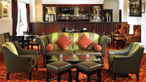 Authentic Scottish surroundings in the James Braid Bar - Dalmahoy Hotel & Country Club, Edinburgh