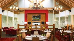 An informal dining experience in the James Braid Brasserie - Dalmahoy Hotel & Country Club, Edinburgh