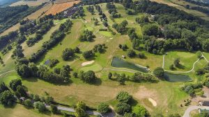 A birds eye view of the 18 hole golf course - Donnington Valley Hotel, Golf & Spa, Newbury