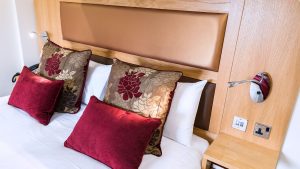 The bedroom in a Junior Suite - Fairlawns Hotel & Spa, Walsall