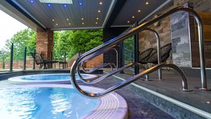 Outdoor hot tubs are the perfect place to relax - Fairlawns Hotel & Spa, Walsall