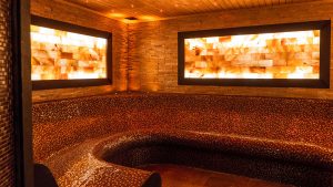 The Himalayan Salt Room in the Thermal Suite - Fairlawns Hotel & Spa, Walsall