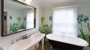 Bathroom of Agapanthus feature room - Gonville Hotel, Cambridge