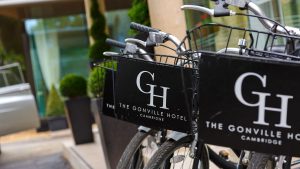 The Gonville bicycles - Gonville Hotel, Cambridge