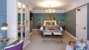 Lavendula feature room - Gonville Hotel, Cambridge