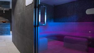 The steam room - Hatherley Manor Hotel & Spa, Cotswolds