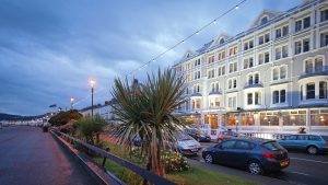 The front of the hotel overlooking the promenade - The Imperial Hotel, Llandudno