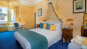 Bedroom of the Mostyn Suite - The Imperial Hotel, Llandudno