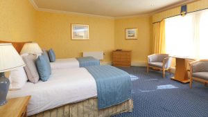 Rear facing Superior twin room - The Imperial Hotel, Llandudno