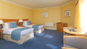 Rear facing Superior twin room - The Imperial Hotel, Llandudno