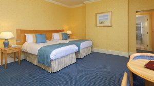 Rear facing Superior twin room - The Imperial Hotel, Llandudno