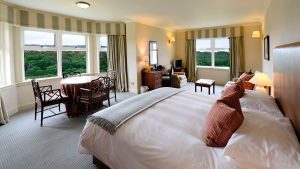 Double bedroom with countryside views - Inver Lodge Hotel, Loch Inver