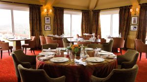 Fine dining with fantastic views in the restaurant - Inver Lodge Hotel, Loch Inver