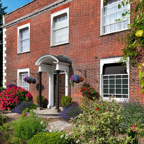 Hotel exterior in the summer - Milford Hall Hotel, Salisbury