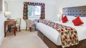 Double room with seating area - Nailcote Hall Hotel, Warwickshire