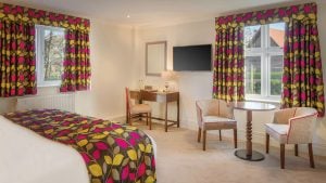 Standard double room with sitting area - Nailcote Hall Hotel, Warwickshire