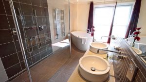 The Bathroom of a Boutique Suite - Park Farm Hotel, Norwich