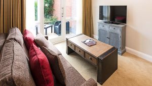 Sitting area in the Cedar Suite - Park Farm Hotel, Norwich