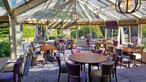 Conservatory area of Helene's Bar - Park Farm Hotel, Norwich