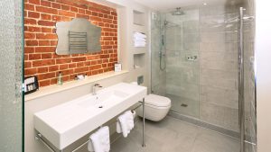 Bathroom of the Oak Suite - Park Farm Hotel, Norwich