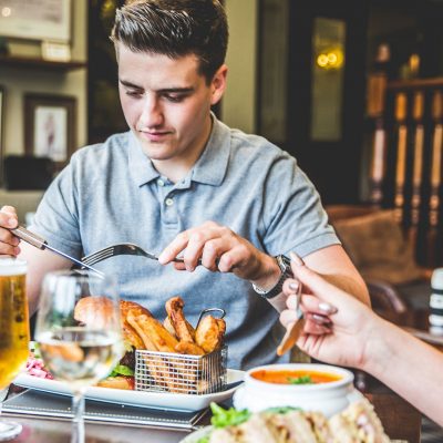 Lunch served in the Clubhouse Restaurant - Ramside Hall Hotel, Durham