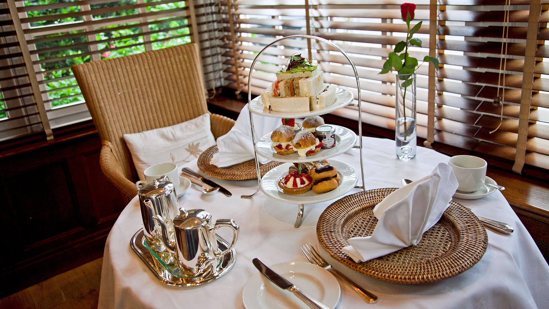 Afternoon Tea in the Lounge - Rowton Hall Hotel & Spa, Chester
