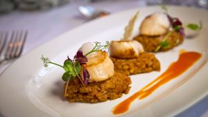 Award winning dining in the Langdale Restaurant - Rowton Hall Hotel & Spa, Chester