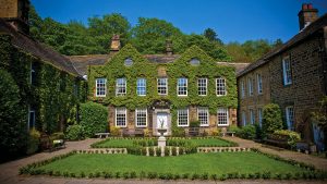 Ivy clad exterior overlooking the courtyard - Whitley Hall Country House Hotel, Sheffield