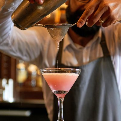 A master mixologist at work - Dalmahoy Hotel & Country Club, Edinburgh