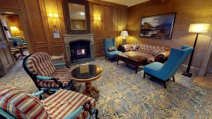 Roaring fires and comfy chairs in the Cocktail Bar - Dalmahoy Hotel & Country Club, Edinburgh