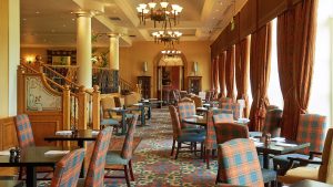 Enjoy fine dining in the Pentland Restaurant- Dalmahoy Hotel & Country Club, Edinburgh