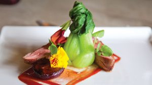 Fine dining in the White Hart Restaurant - Dartington Hall Hotel, South Devon