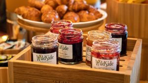 A selection of jams and pastries for breakfast - Fairlawns Hotel & Spa, Walsall